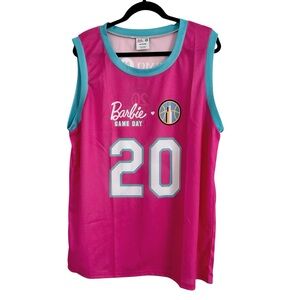 Barbie Limited Edition 2025 “Sky Barbie” Promo Basketball Jersey Tank Top XL